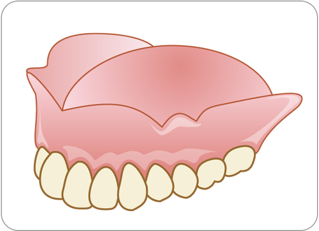 しらゆり歯科医院の総入れ歯作製
